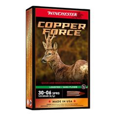 BALLES 30-06 COPPER FORCE LEAD FREE 125GR
