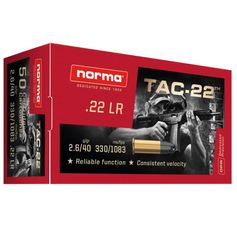 BALLES 22LR TAC-22 2,6G 40GR X50