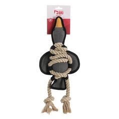 JOUET CANARD CORDE 43CM