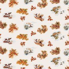 TOILE CIREE SOLOGNE 1.40M AU METRE