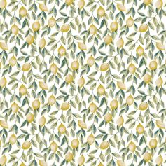 TOILE CIREE CITRON 1.40M AU METRE
