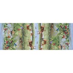 TOILE CIREE MARECAGE 1.40M AU METRE
