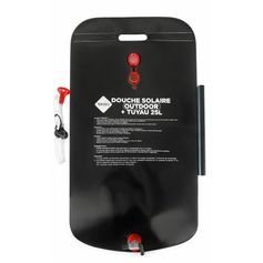 DOUCHE SOLAIRE OUTDOOR + TUYAU 25L