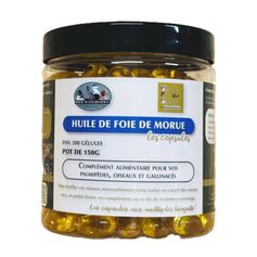 CAPSULES HUILE DE FOIE DE MORUE 150G