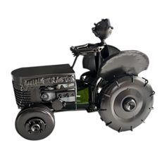 CACHE BOUTEILLE TRACTEUR 26X19X35CM
