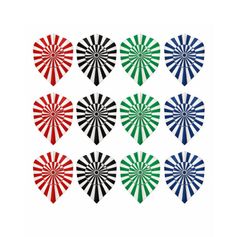 LOT 12 PLUMES DE FLECHETTES