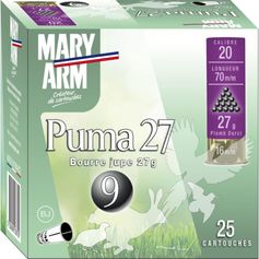 CARTOUCHES PUMA 27 20/70 27G BJ X25 N4