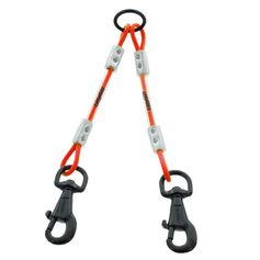 ACCOUPLE CABLE XTREME 2 CHIENS ORANGE