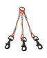 ACCOUPLE CABLE XTREME 3 CHIENS ORANGE