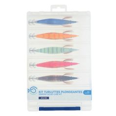 KIT TURLUTTES PLONGEANTES #3,5 X5