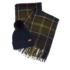 COFFRET FEMME ECHARPE BONNET TARTAN