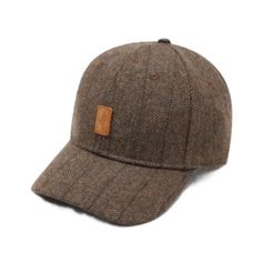 CASQUETTE TWEED CARAMEL
