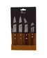 SET 4 COUTEAUX MANCHE  BOIS