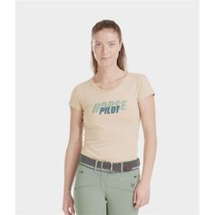 TEESHIRT TEAM FEMME BEIGE