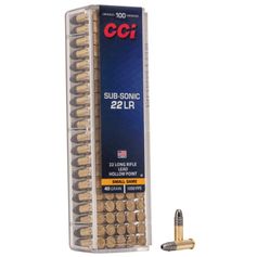 BALLES 22LR SUBSONIC X100