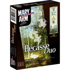 CARTOUCHES BECASSE DUO 12/36G BG + ARX