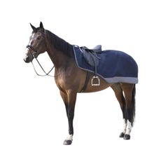 COUVRE REINS DOUBLE POLAIRE MARINE/