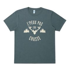 TSHIRT JPEUX PAS JAI CHAS KAKIBEIGE