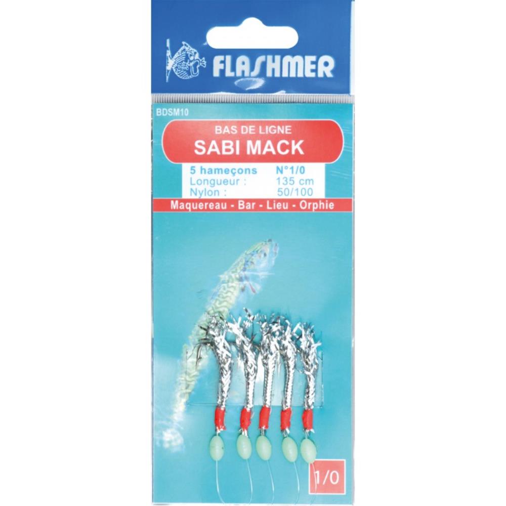 BAS DE LIGNE SABI MACK 5 EMPILES
