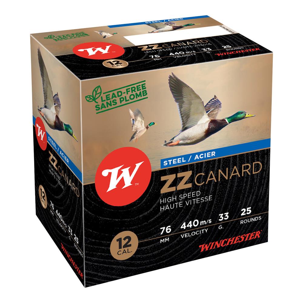 CARTOUCHES ZZ CANARD 12MAG 33G X25
