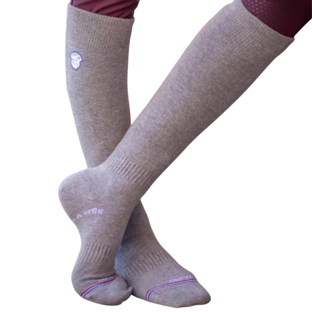 CHAUSSETTES COTON GRISES FRANCE
