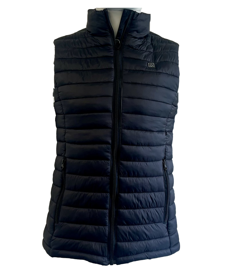 GILET CHAUFFANT FEMME MARINE