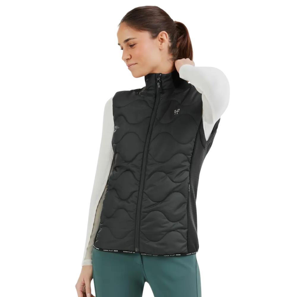 VESTE SANS MANCHES FEMME NOIR