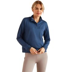 SWEATSHIRT FEMME ZIP BREATHE DARK D