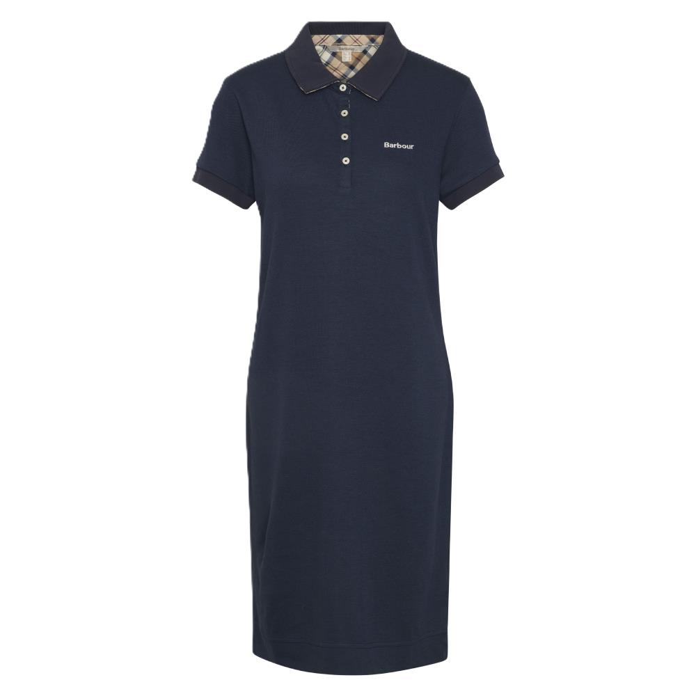 ROBE POLO DRESS NAVY BICOLORE