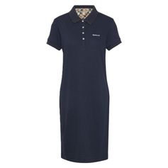 ROBE POLO DRESS NAVY BICOLORE