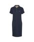 ROBE POLO DRESS NAVY BICOLORE