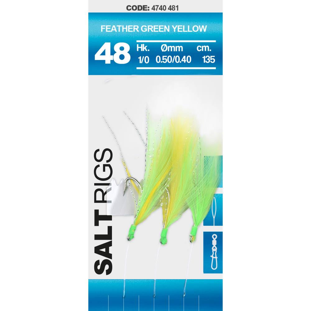 MONTAGE PLUMES GREEN YELLOW