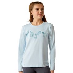 TEE-SHIRT ENFANT CERULAN HEATHER BL