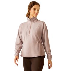 SWEAT-SHIRT FEMME RYELAND 1/2 ZIP V