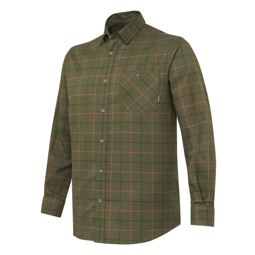 CHEMISE JARGO STRETCH GREEN PUMPKIN