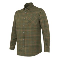 CHEMISE JARGO STRETCH GREEN PUMPKIN