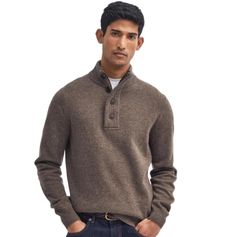 PULL COL ZIP ESSENTIAL DARK STONE