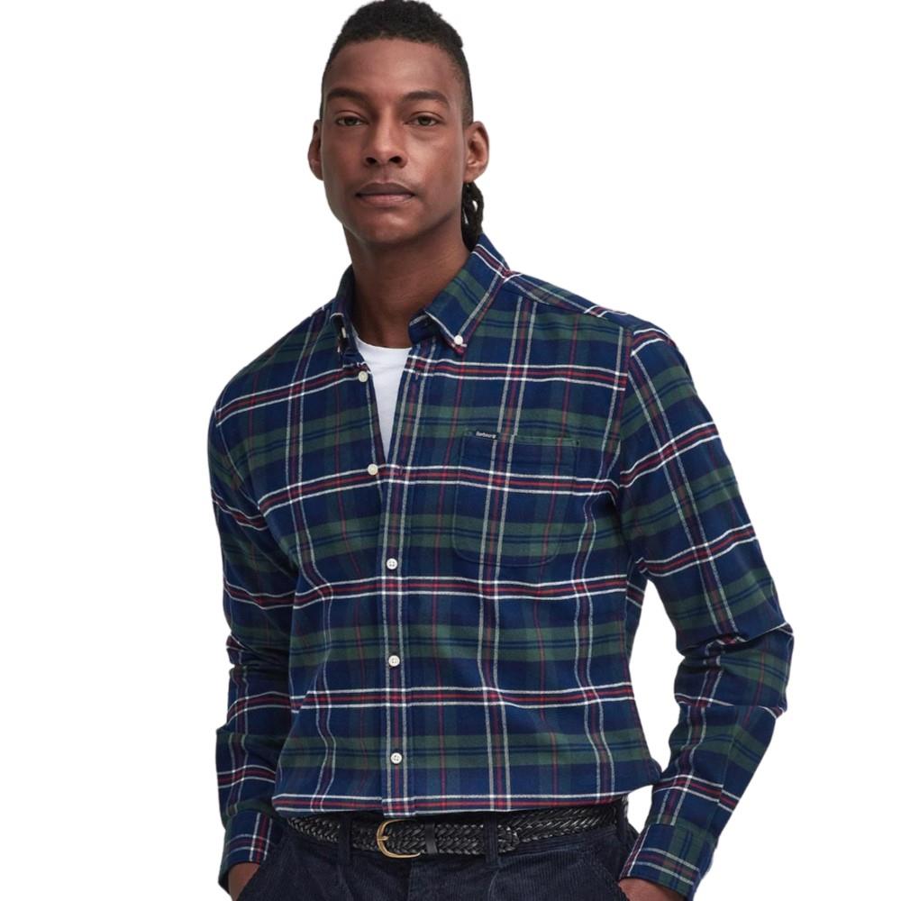 CHEMISE RONAN TAILORED DEEP BLUE