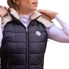 DOUDOUNE FEMME NEWROGE NOIR GLIT