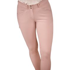 PANTALON FEMME ELEGANCE ROSE POUDRE