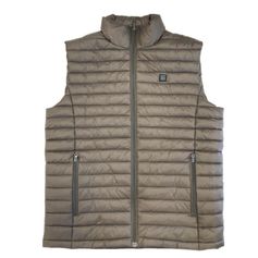 GILET CHAUFFANT MARRON NEW