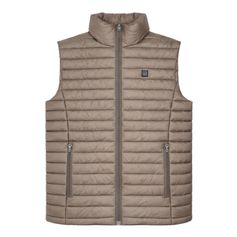 GILET CHAUFFANT MARRON NEW