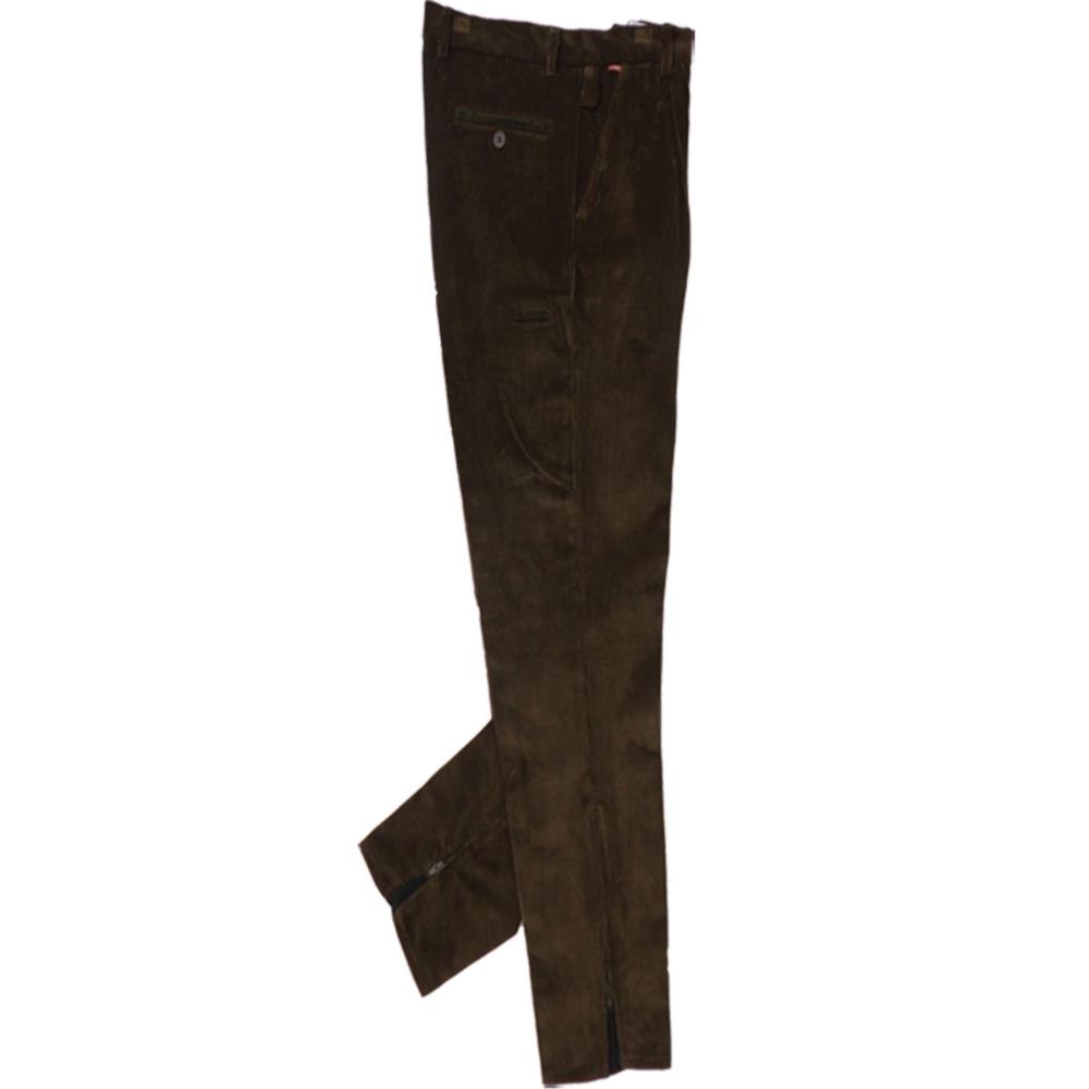 FUSEAU VELOURS BRONZE