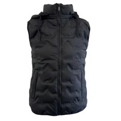 DOUDOUNE SANS MANCHE JUJU NOIRE