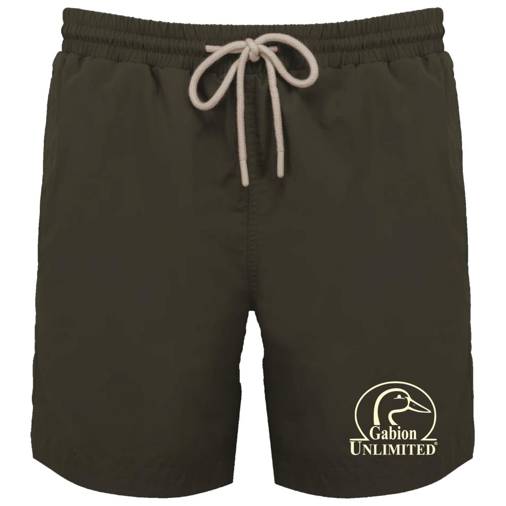 SHORT DE BAIN KAKI