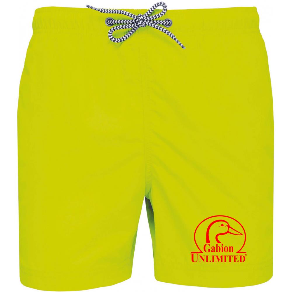 SHORT DE BAIN JAUNE