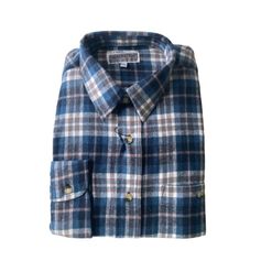 CHEMISE FLANELLE DYN BLEU