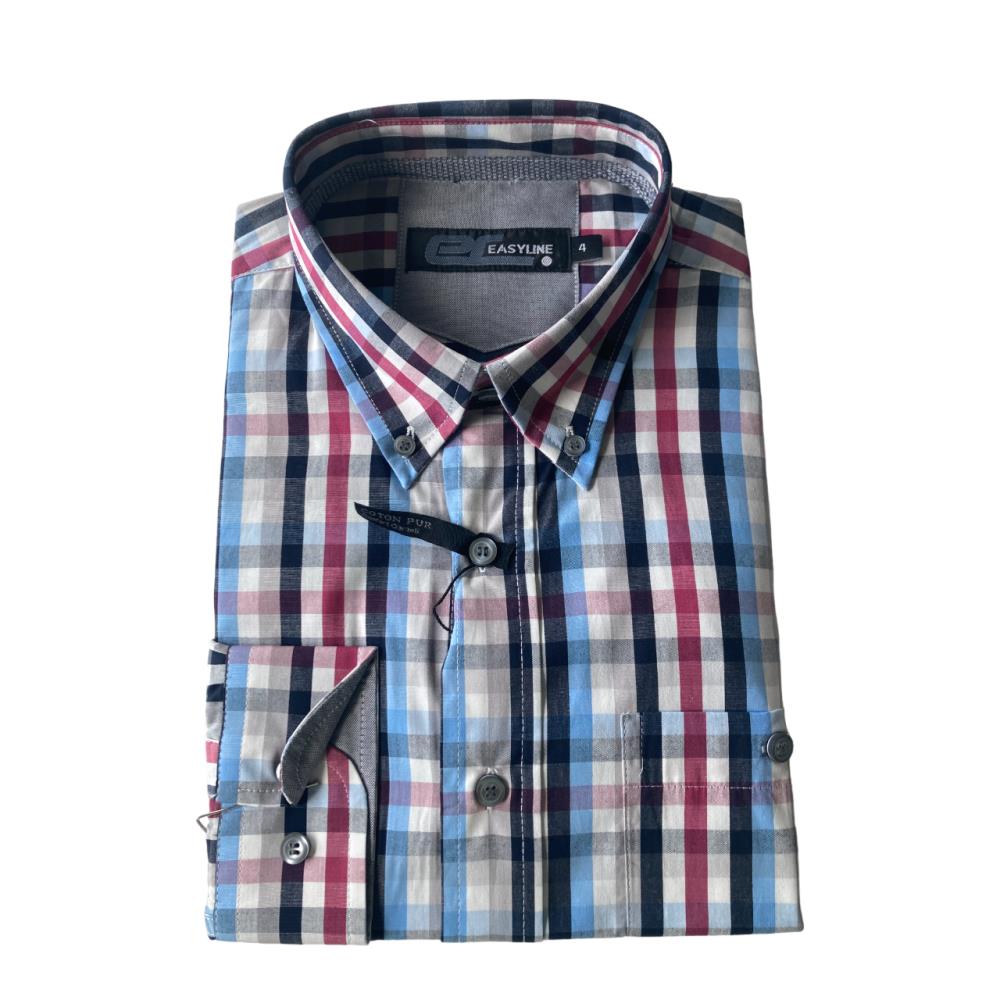 CHEMISE VINOS CARREAUX VICHY