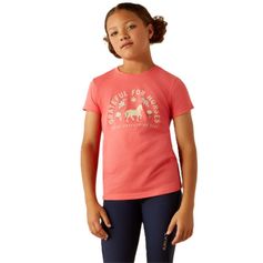 TEE-SHIRT GRATEFUL FEMME CORAIL