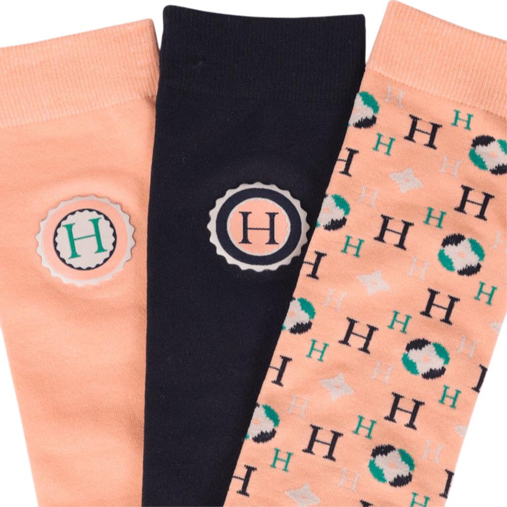 CHAUSSETTES SANTIA X3 ABRICOT